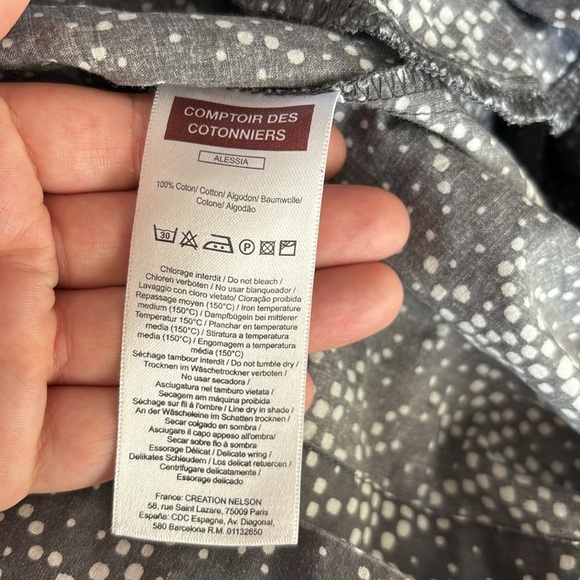 Comptoir des cotinniers cotton blouse size S - Picture 6 of 6